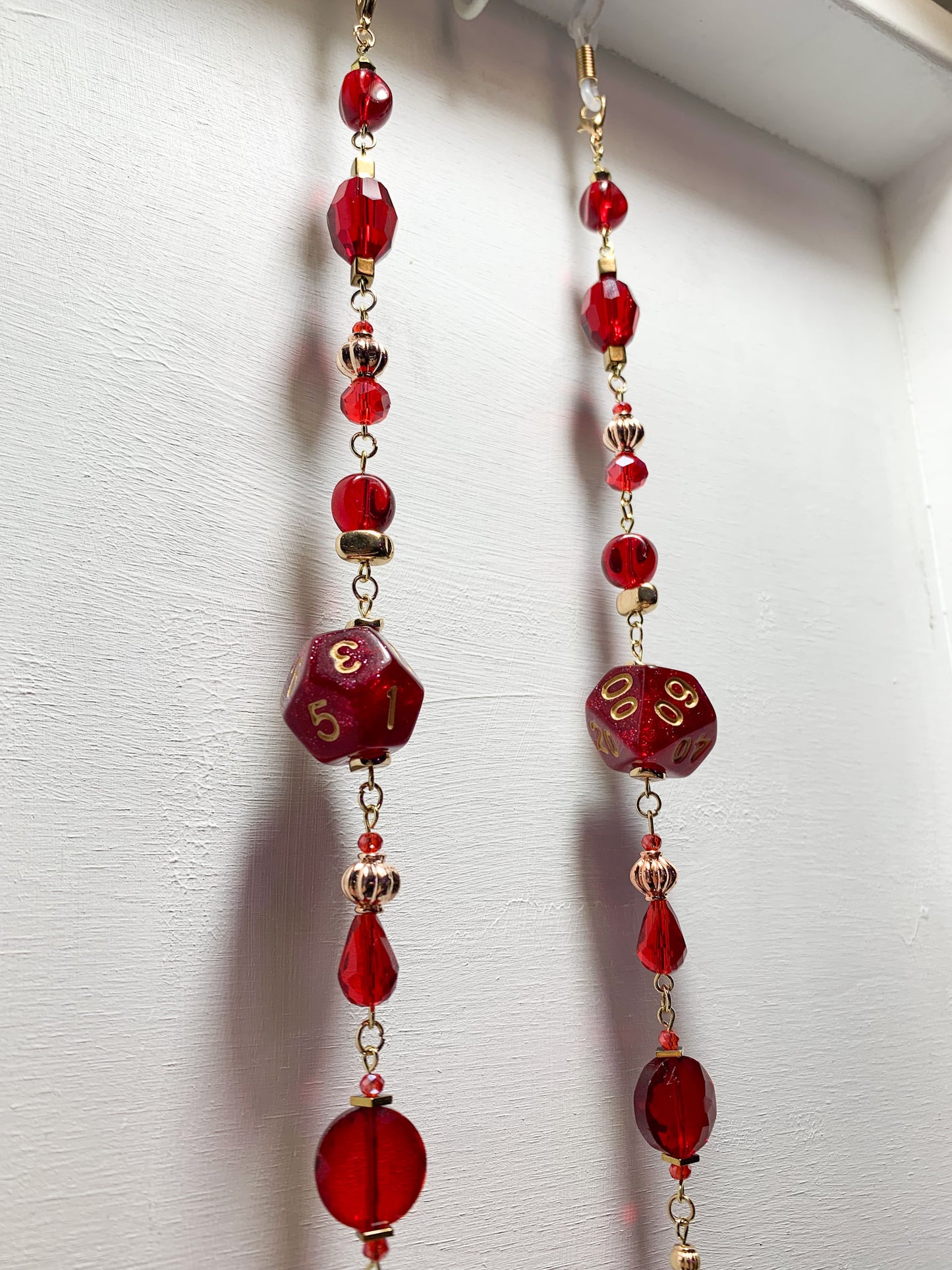 Dice Series, Anne Rice Style Eyeglass Chains