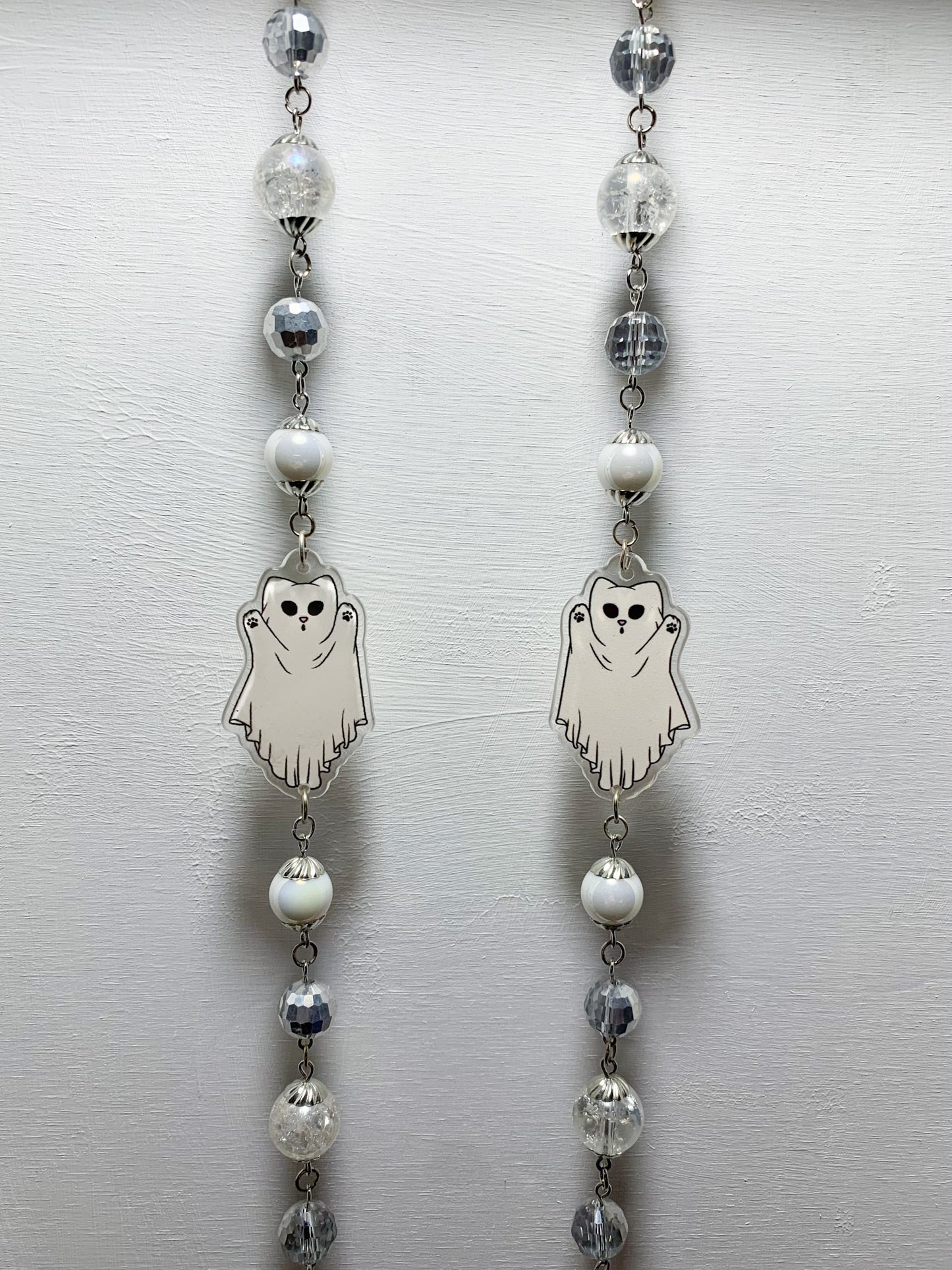Ghost Kitties Eyeglass Chains