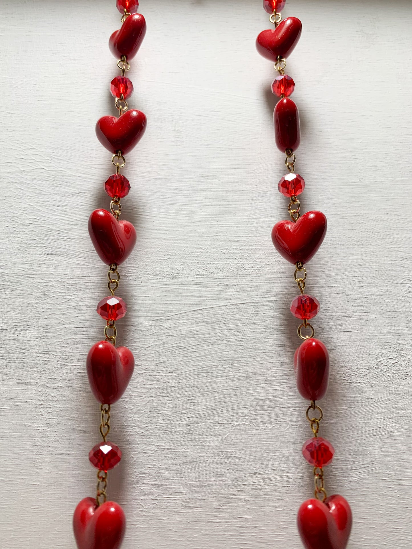 Red Hearts Eyeglass Chains