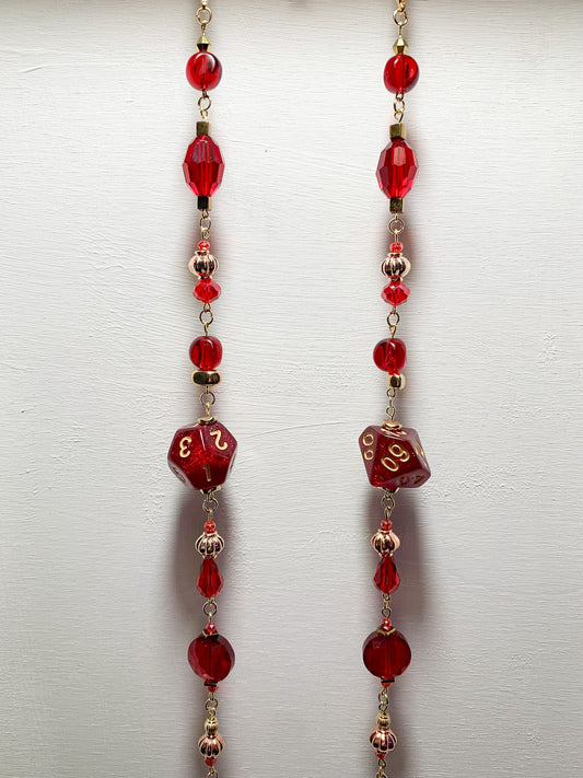 Dice Series, Anne Rice Style Eyeglass Chains