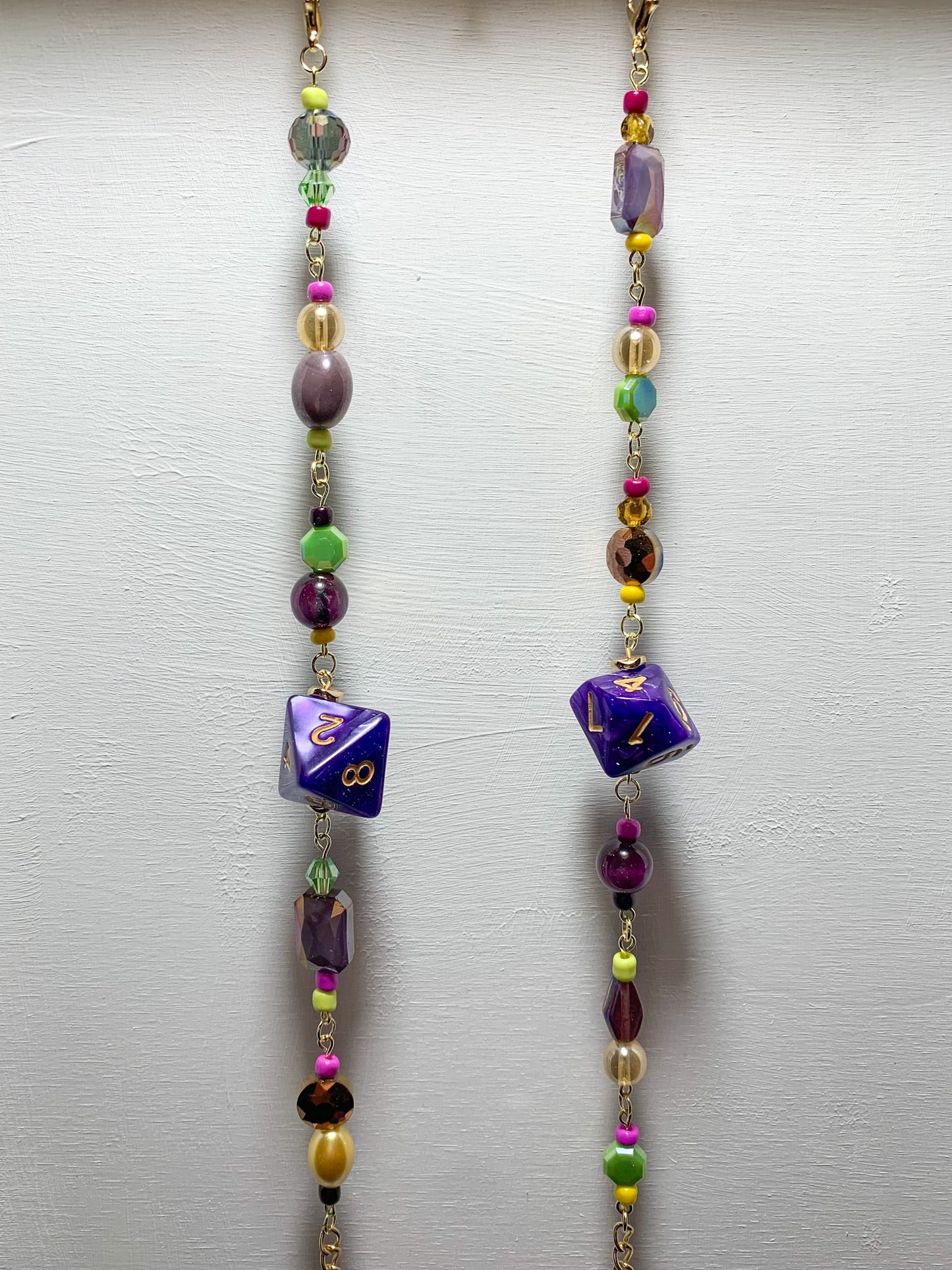 Dice Series, Poison Sludge Eyeglass Chains