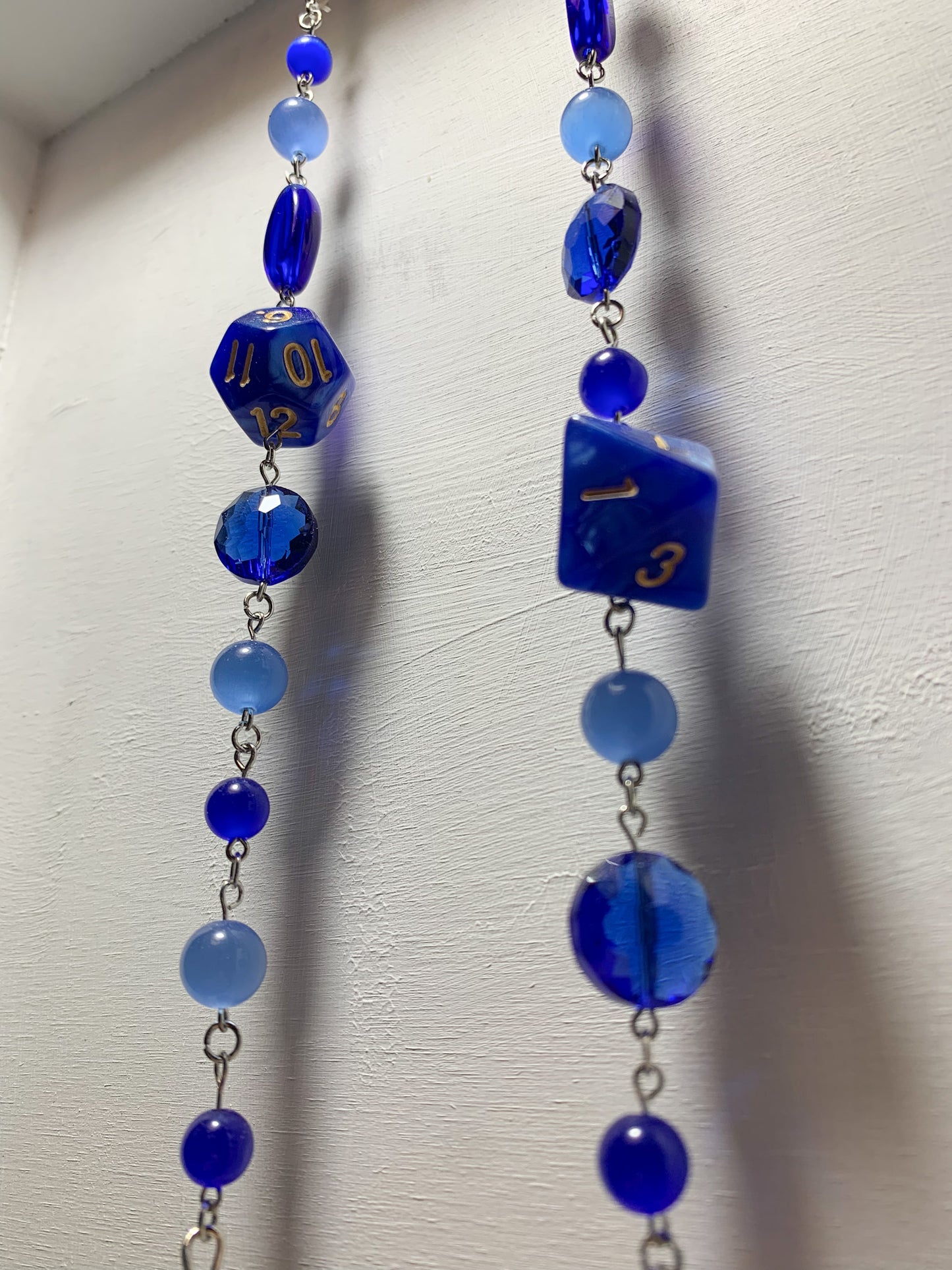 Dice Series, Blue Eyeglass Chains