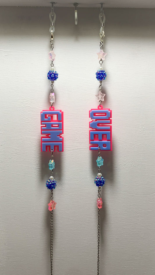 GAME OVER Eyeglass Chains