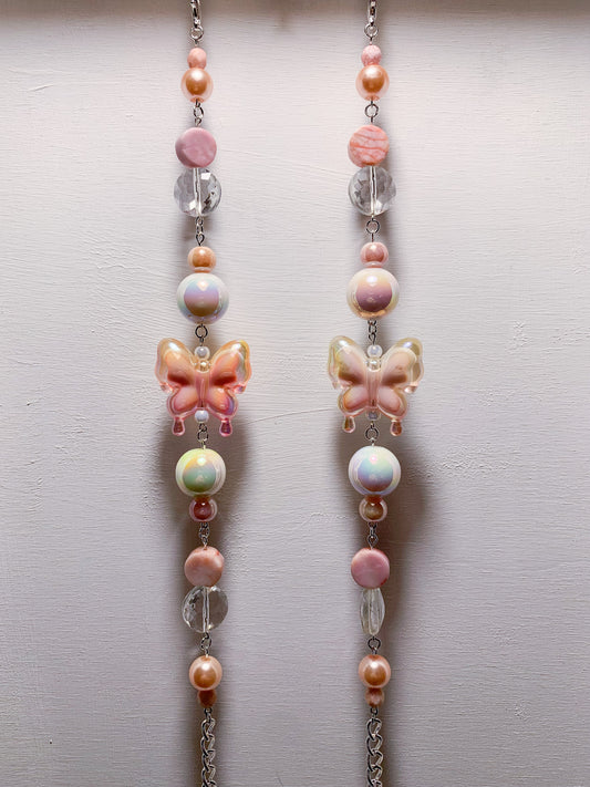 Peach Wings Eyeglass Chains