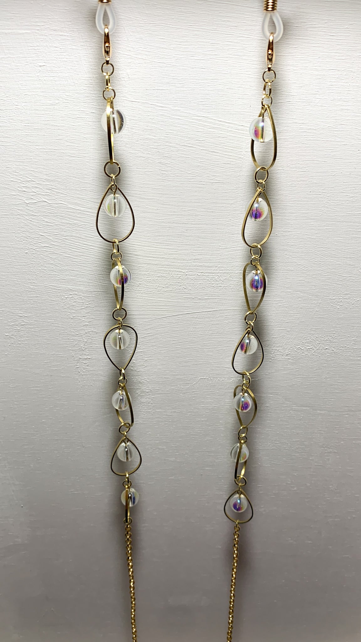 Renaissance Tears (Transparent) Eyeglass Chains