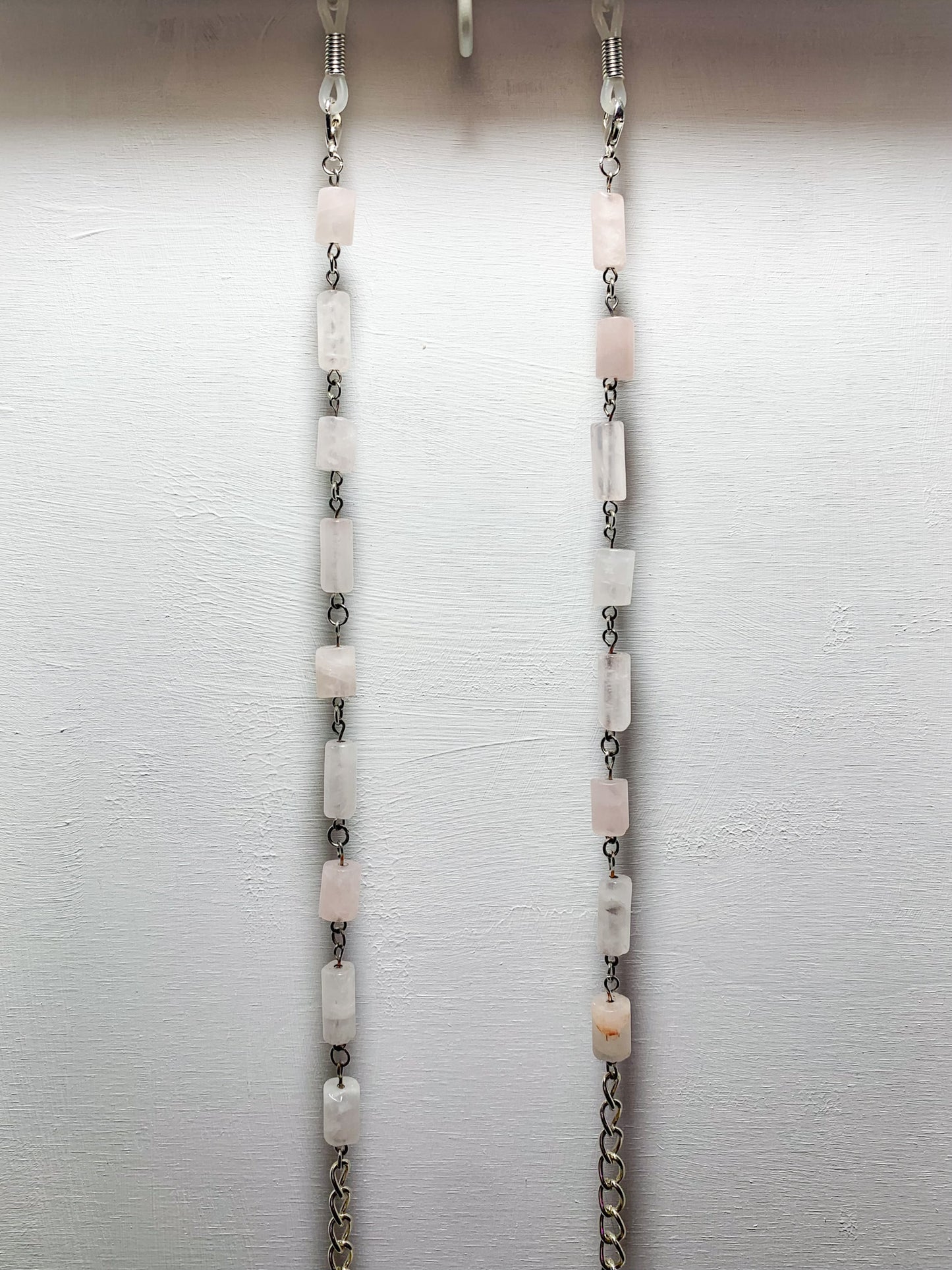 Rose (Quartz) Petals Eyeglass Chains