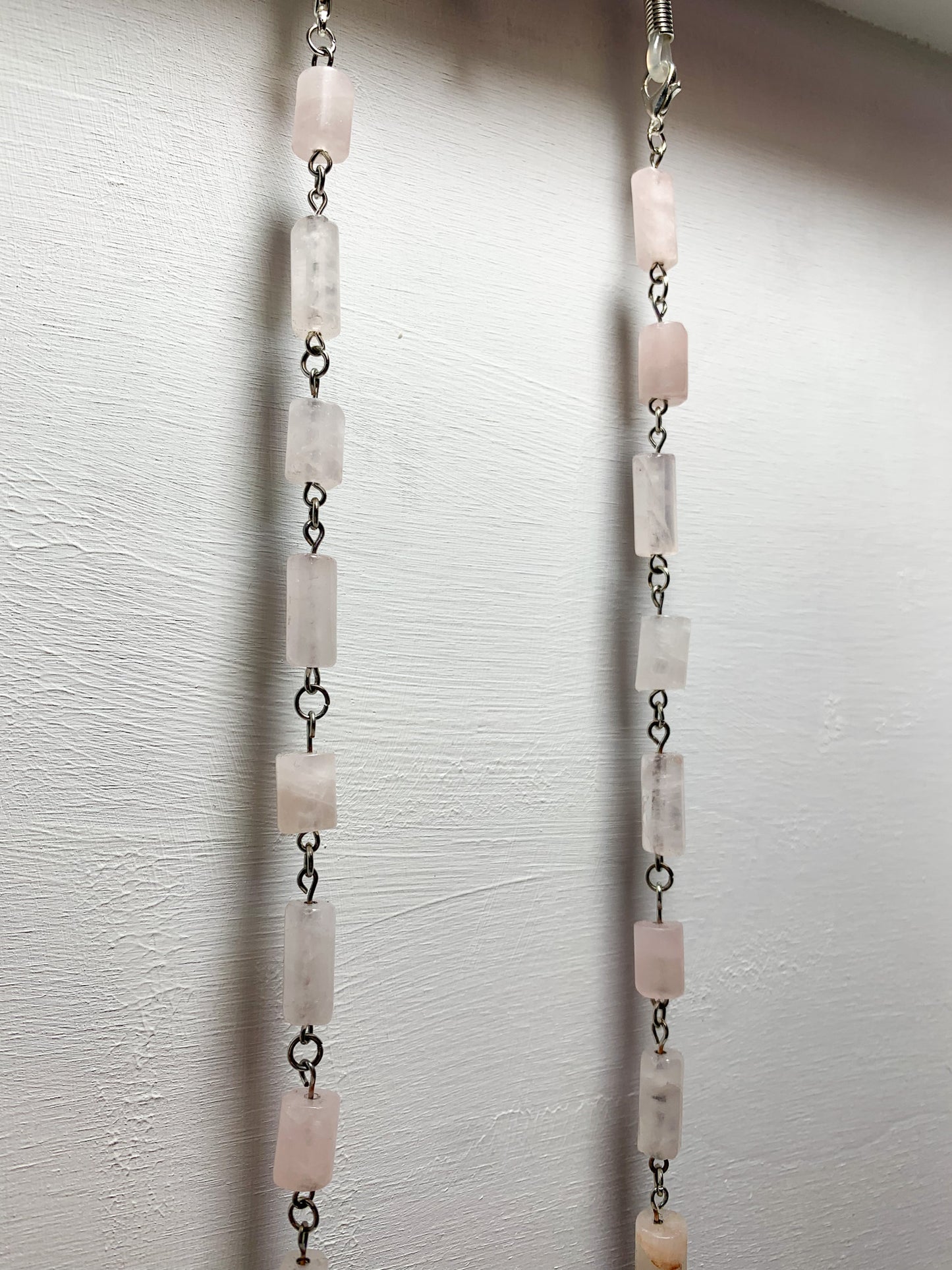 Rose (Quartz) Petals Eyeglass Chains
