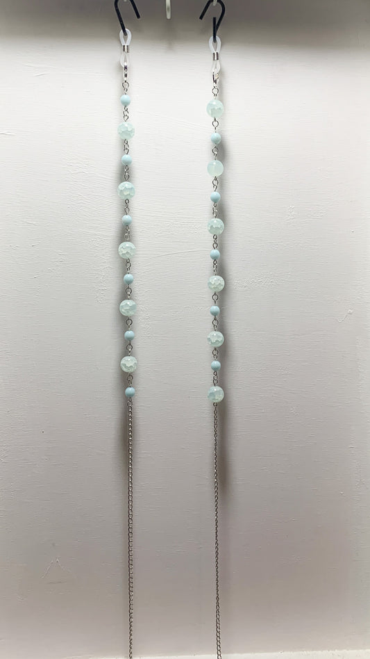 Sea Foamin' Pebble'n Eyeglass Chains